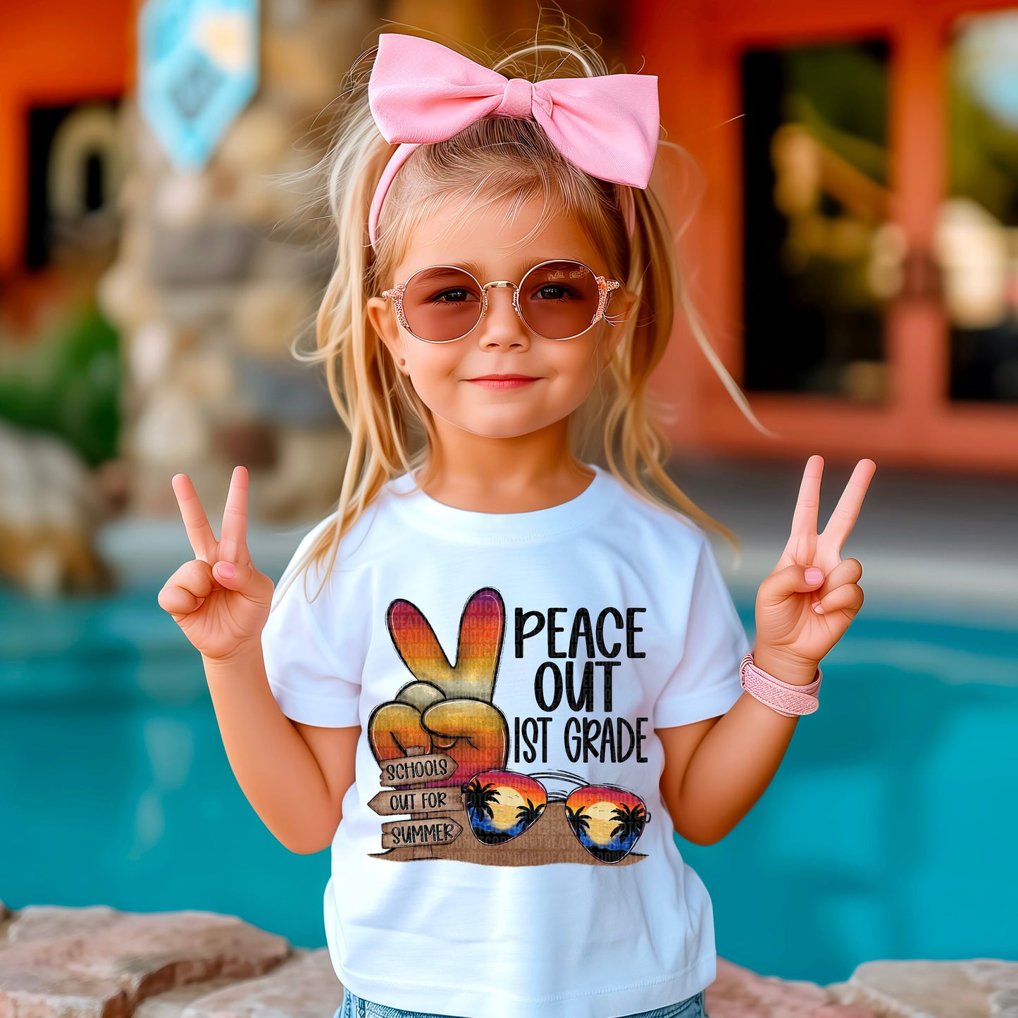 Peace Out 1st Grade- Youth