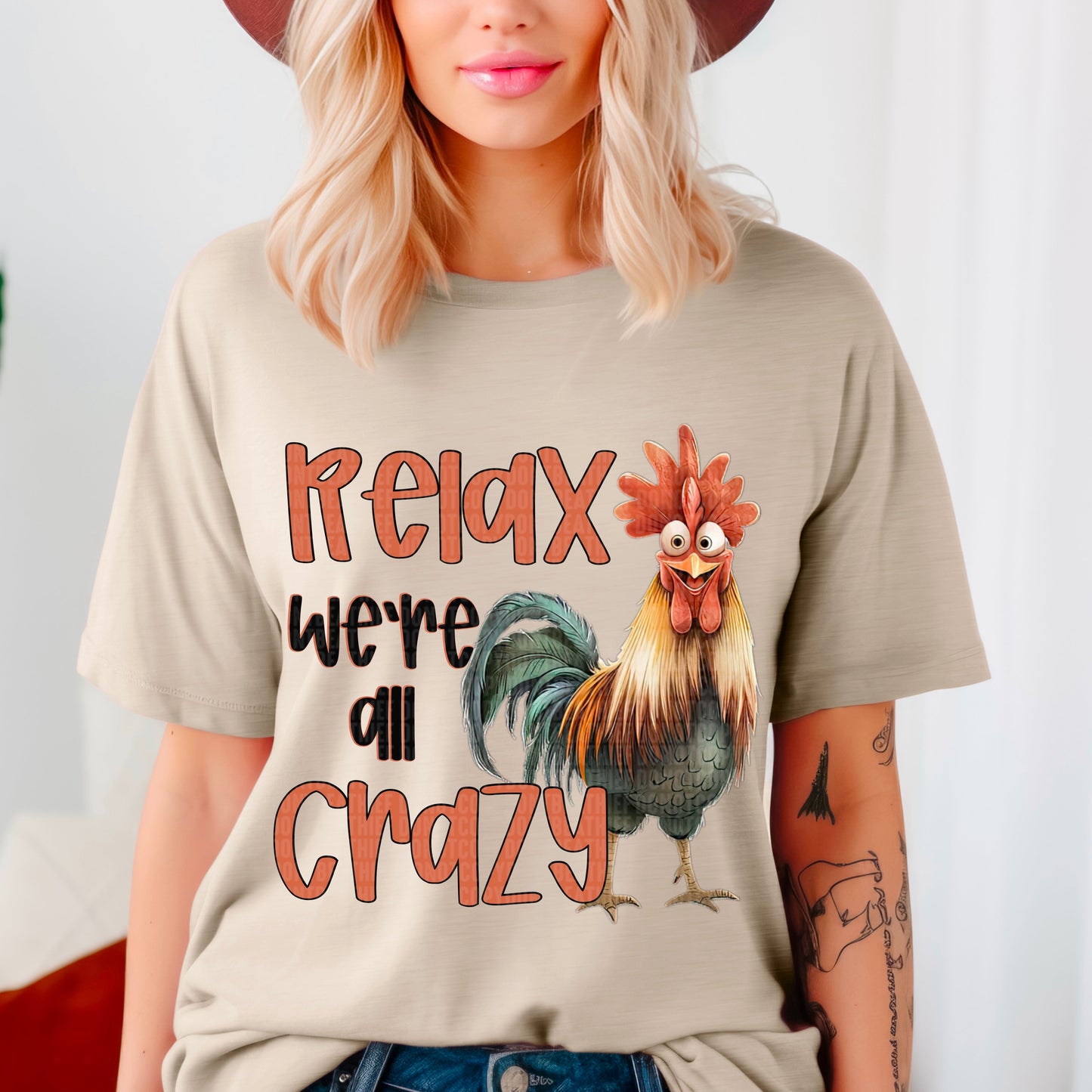 Relax we're all crazy-Comfort Colors