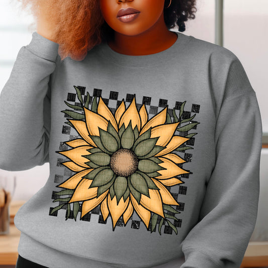 Sunflower Retro-Sweatshirt