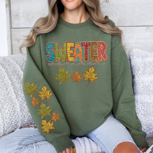 Sweater Weather-Sweatshirt