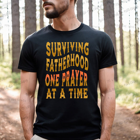 Surviving Fatherhood- Completed Tee