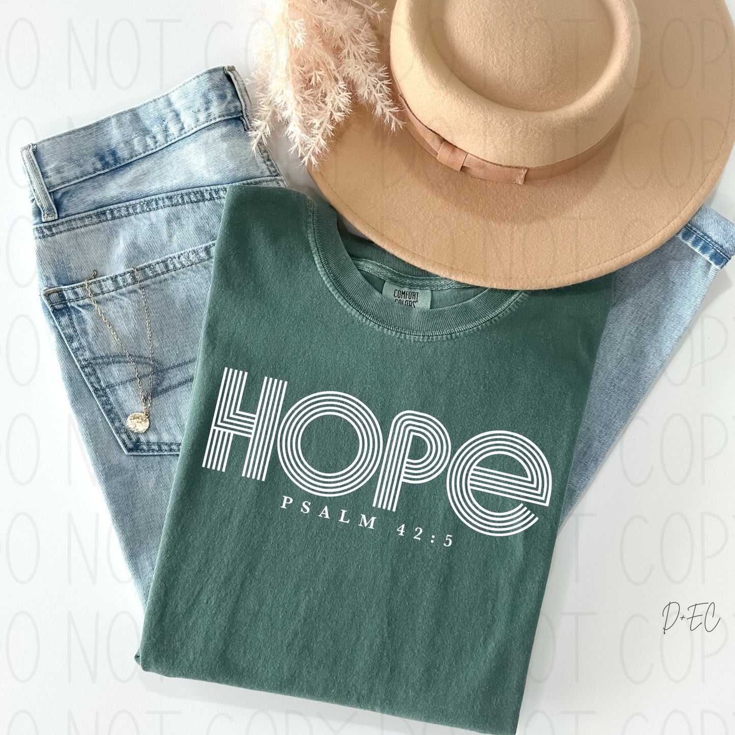 Hope Psalm 42:5-Comfort Color