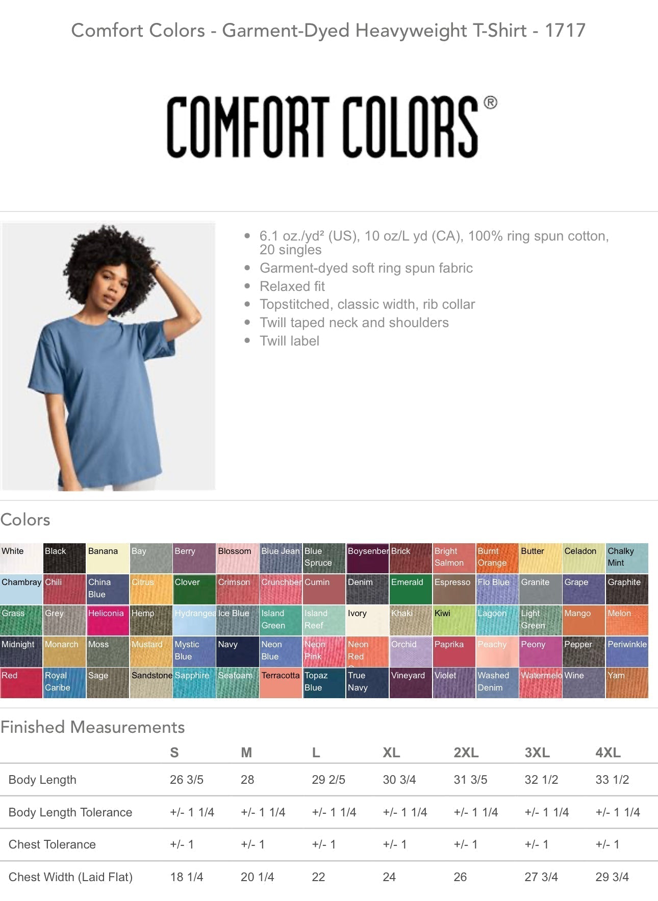 He makes all things new - Comfort Color Bay