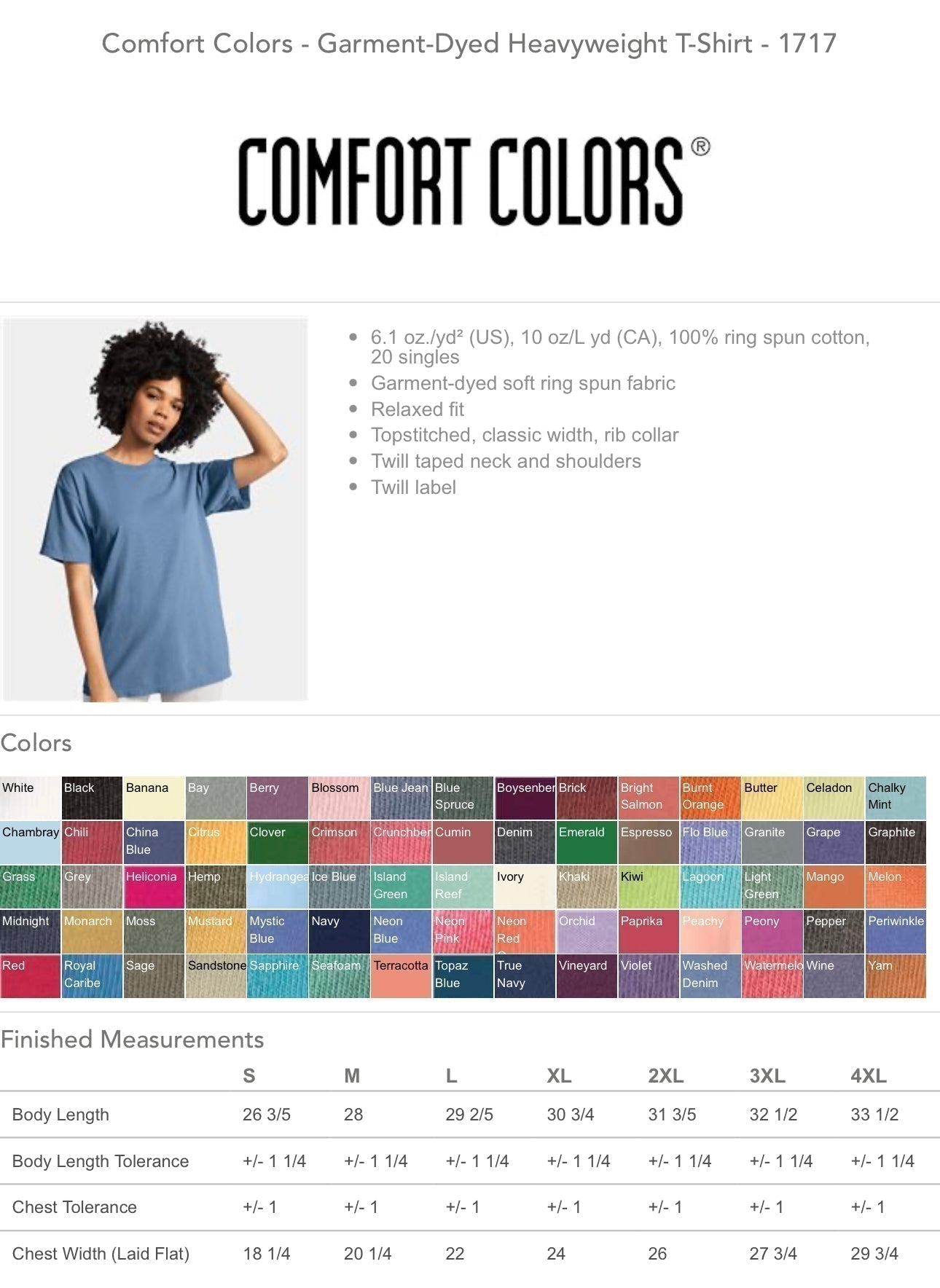 Chosen - Comfort Color