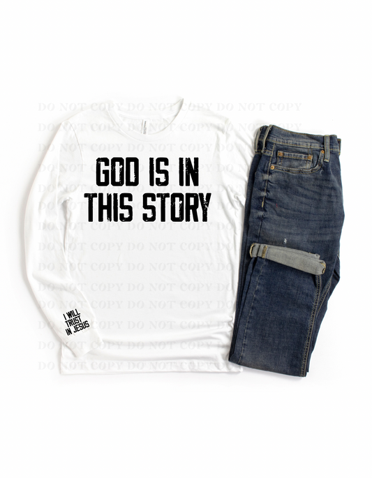 God is in this story-